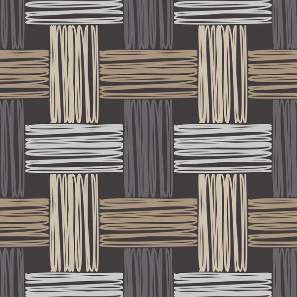 Nahtlose Geometrische Muster Parkett Und Linoleumstruktur Streifenstruktur Textilbeziehung — Stockvektor