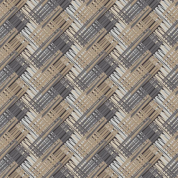 无缝的几何图案 实木复合地板和油毡质地 条纹纹理 纺织品融洽 — 图库矢量图片