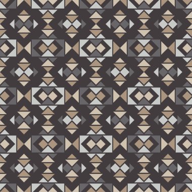 Etnik boho kusursuz desen. Kabile düzeni. Halk motifi. Tekstil uyumluluğu.