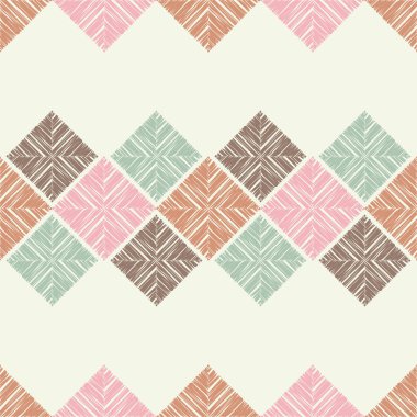 Kesintisiz geometrik desen. Dikdörtgenlerin doku. Doku karalamak. Tekstil rapport.