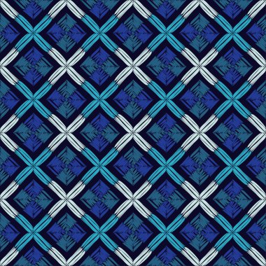 Etnik boho seamless modeli. Doku karalamak. Halk motif. Tekstil rapport.