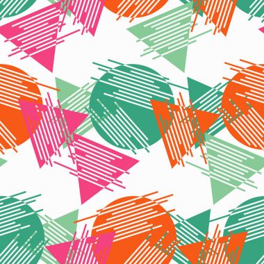 Kesintisiz geometrik desen. Desen hücre. Doku karalamak. Tekstil rapport.