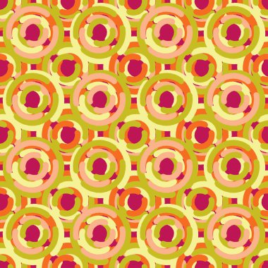 Polka dot seamless modeli. Renkli topları. Doku karalamak. extile uyum. 