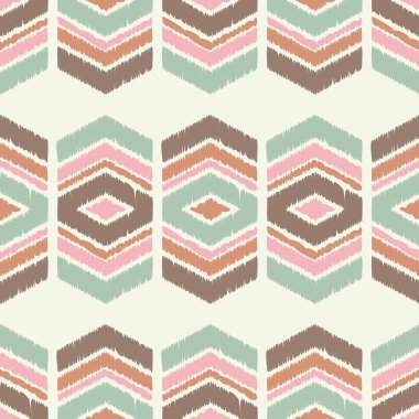 Etnik boho seamless modeli. Doku karalamak. Halk motif. Tekstil rapport.