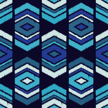 Etnik boho seamless modeli. Doku karalamak. Halk motif. Tekstil rapport.