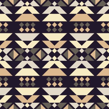 Etnik boho kusursuz desen. Kabile düzeni. Halk motifi. Tekstil uyumluluğu.