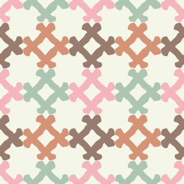 Kesintisiz geometrik desen. Doku çok renkli kareler. Doku karalamak. Tekstil rapport.