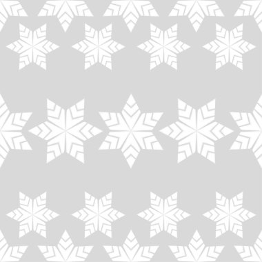 Doodle kar taneleri ile sorunsuz vektör arka plan. Kış desen. Tekstil rapport.