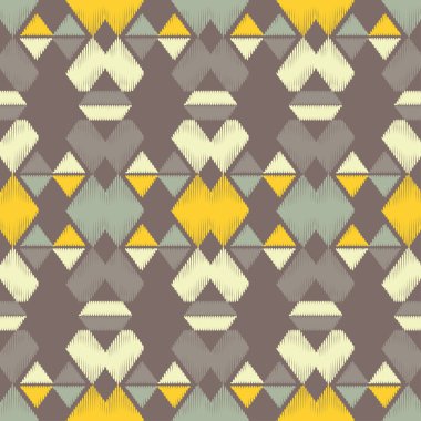 Etnik boho kusursuz desen. Kabile düzeni. Halk motifi. Tekstil uyumluluğu.