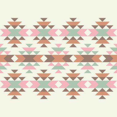 Etnik boho kusursuz desen. Kabile düzeni. Halk motifi. Tekstil uyumluluğu.