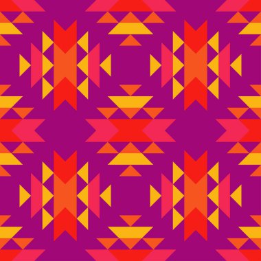 Etnik boho kusursuz desen. Kabile düzeni. Halk motifi. Tekstil uyumluluğu.