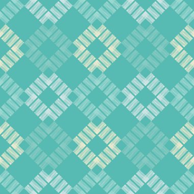 Kesintisiz geometrik desen. Rhombus doku. Doku karalamak. Tekstil rapport.