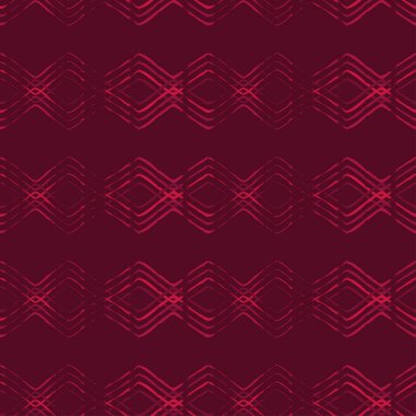 Kesintisiz geometrik desen. Zikzak desen. Doku karalamak. Tekstil rapport.