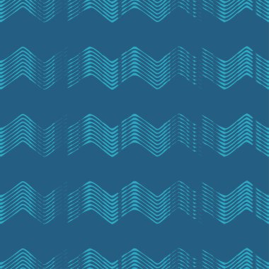 Kesintisiz geometrik desen. Zikzak desen. Doku karalamak. Tekstil rapport.