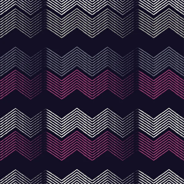 Bezproblémové Geometrický Vzor Klikatý Vzor Klikyháky Texturu Textilní Program Rapport — Stockový vektor