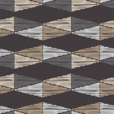 Kesintisiz geometrik desen. Doku üçgenler. Doku karalamak. Tekstil rapport.