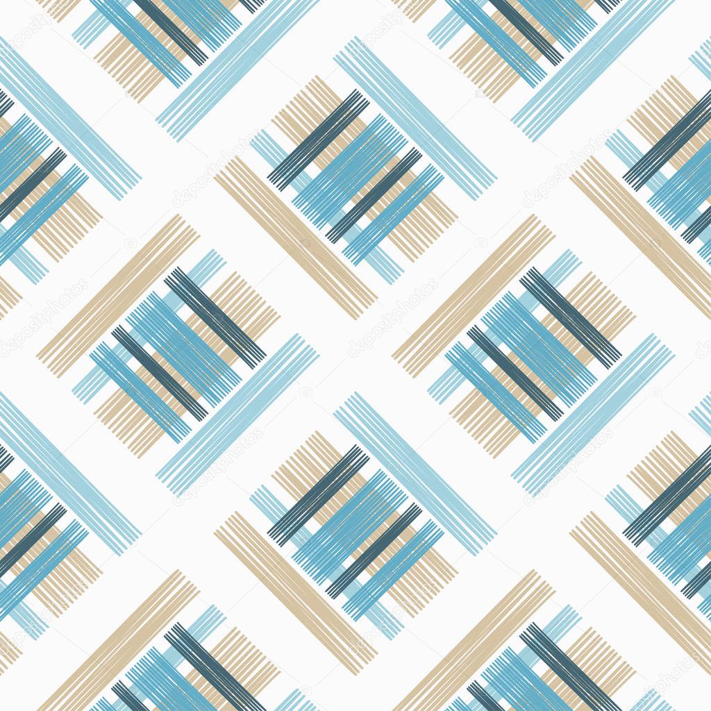 Seamless geometric pattern. The texture of the strips. Scribble texture. Textile rapport.
