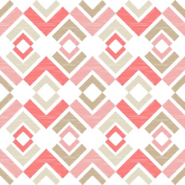 Kesintisiz geometrik desen. Doku üçgenler. Doku karalamak. Tekstil rapport.