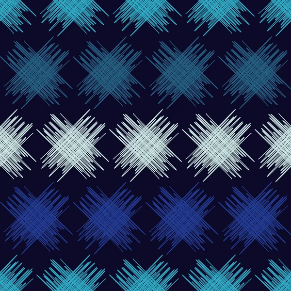 Bezproblémové Geometrický Vzor Textury Proužky Klikyháky Texturu Textilní Program Rapport — Stockový vektor