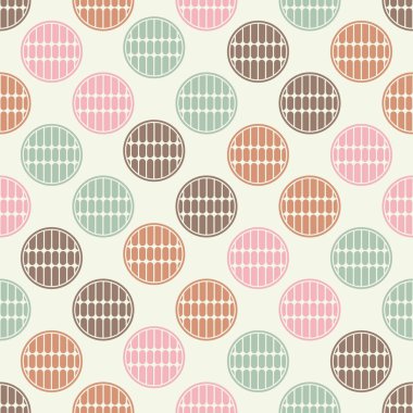 Polka dot seamless modeli. Renkli topları. Şeritler doku. extile uyum. 