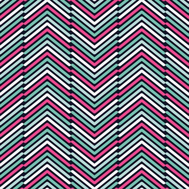 Kesintisiz geometrik desen. Şeritler doku. Tekstil rapport.