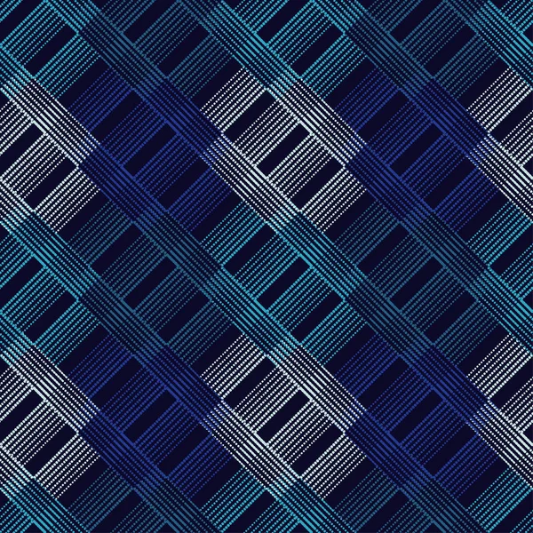 Sømløs Geometrisk Mønster Strukturen Firkanten Skribletekst Tekstilrapport – stockvektor