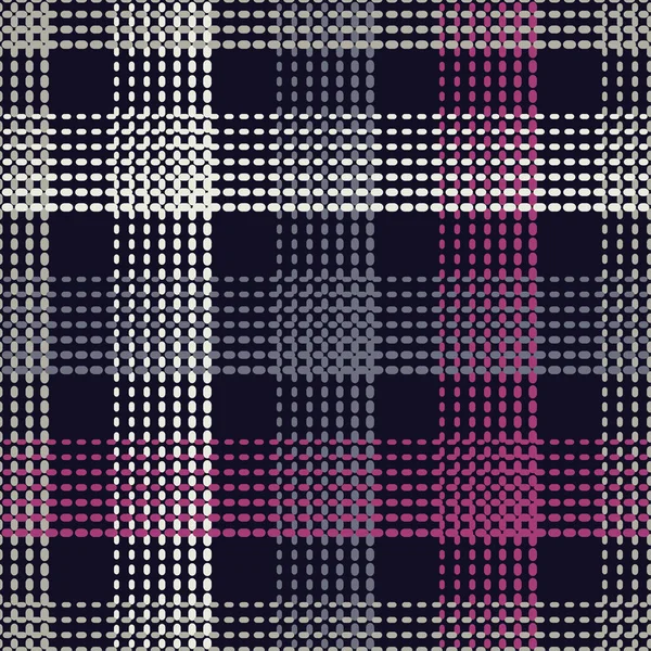 Sömlös Geometriska Mönster Texturen Remsorna Punkter Klotter Textur Textil Rapport — Stock vektor