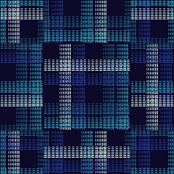 Varrat Nélküli Geometriai Mintázat Textúra Csík Pontokon Scribble Textúra Textil — Stock Vector