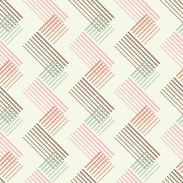 Kesintisiz Geometrik Desen Üçgenler Noktalarda Doku Doku Karalamak Tekstil Rapport — Stok Vektör