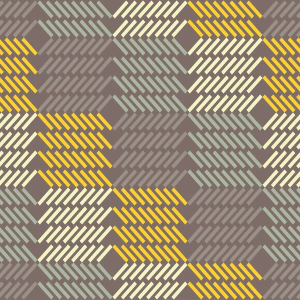 Patrón Geométrico Sin Costuras Textura Las Tiras Relación Textil — Vector de stock