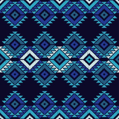 Etnik boho kusursuz desen. Kabile düzeni. Halk motifi. Tekstil uyumluluğu.