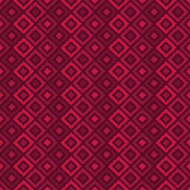 Kesintisiz geometrik desen. Doku kareler. Nakış kumaş üzerine. Tekstil rapport.