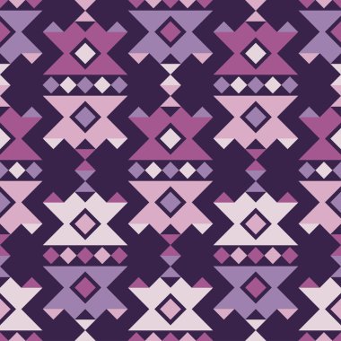 Etnik boho kusursuz desen. Kabile düzeni. Halk motifi. Tekstil uyumluluğu.