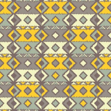 Etnik boho seamless modeli. Nakış kumaş üzerine. Kabile desen. Halk motif. Tekstil rapport.