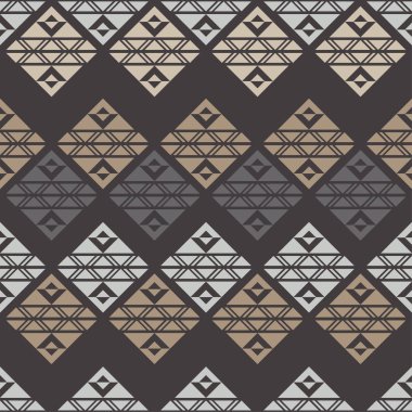 Etnik boho seamless modeli. Nakış kumaş üzerine. Kabile desen. Halk motif. Tekstil rapport.