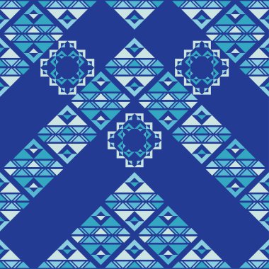 Etnik boho seamless modeli. Nakış kumaş üzerine. Kabile desen. Halk motif. Tekstil rapport.