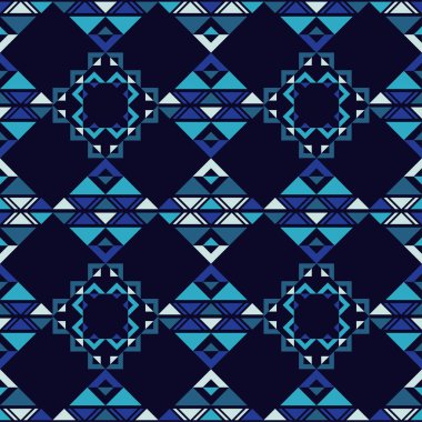 Etnik boho seamless modeli. Nakış kumaş üzerine. Kabile desen. Halk motif. Tekstil rapport.