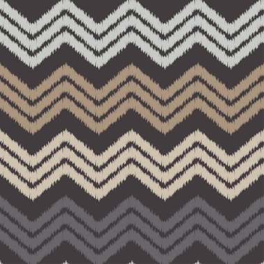 Kesintisiz geometrik desen. Zigzag doku. Tekstil rapport.