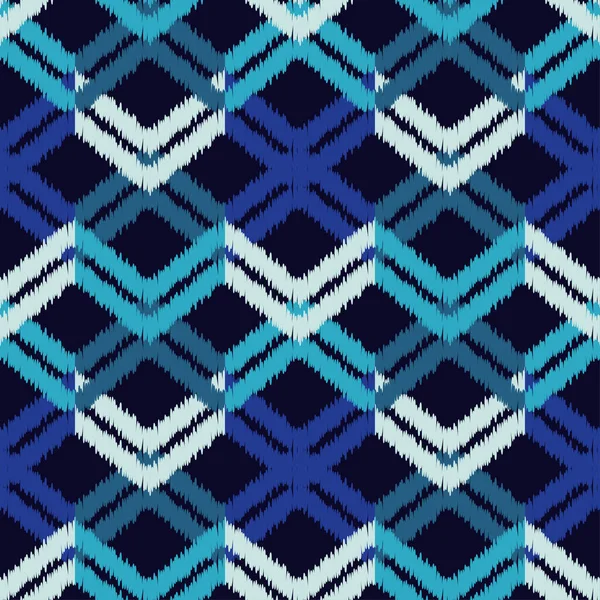 Безшовний Геометричний Малюнок Текстура Зигзагу Текстильний Язок — стоковий вектор