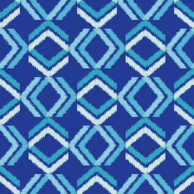 Kesintisiz geometrik desen. Doku kareler. Tekstil rapport.