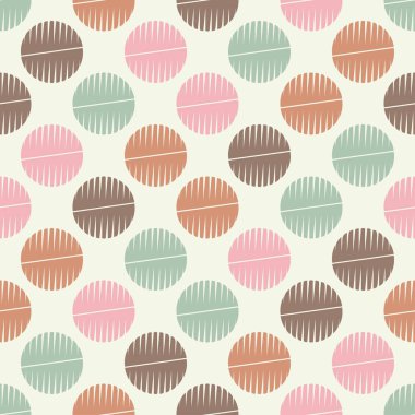 Polka dot seamless modeli. Renkli topları. Doku karalamak. extile uyum. 