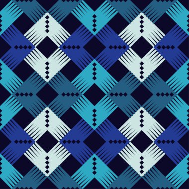 Kesintisiz geometrik desen. Köşeleri doku. Doku karalamak. Tekstil rapport.