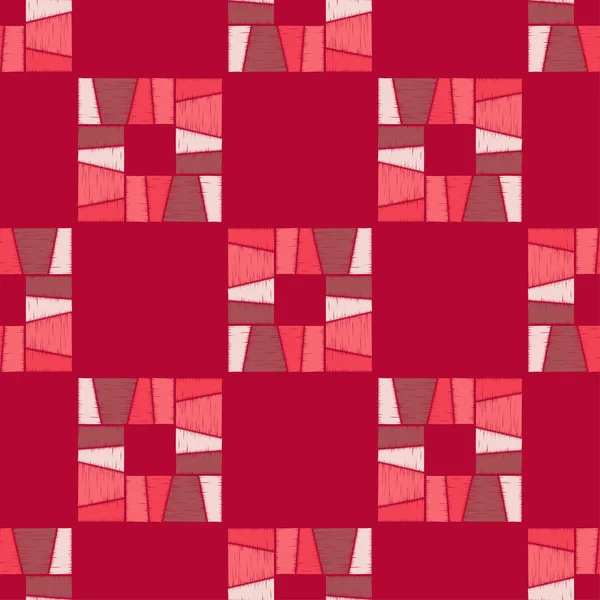 Nahtlose Geometrische Muster Die Textur Der Streifen Kritzeltextur Textilbeziehung — Stockvektor