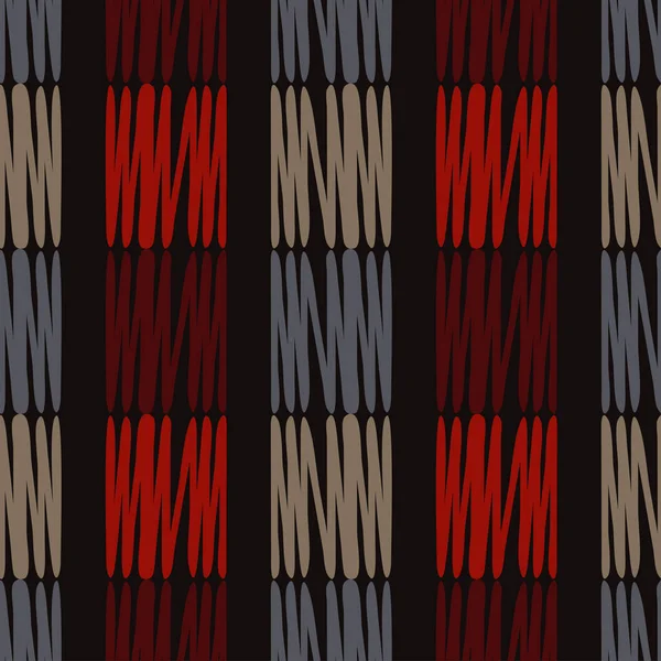 Modèle Géométrique Sans Couture Texture Rayures Gribouillis Texture Griffonner Relation — Image vectorielle