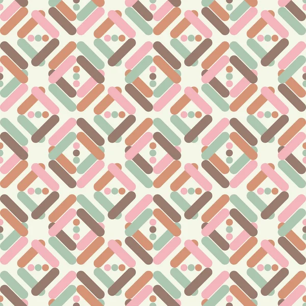 Modèle Géométrique Sans Couture Texture Losange Relation Textile — Image vectorielle