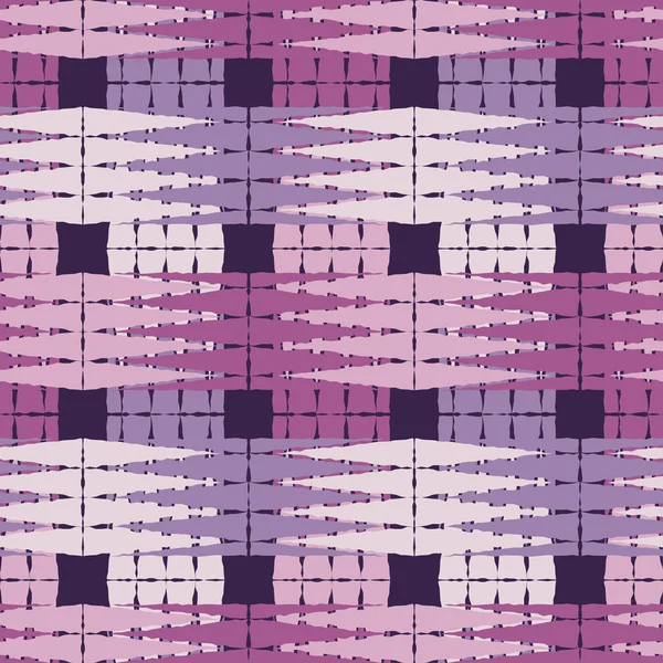 Patrón Geométrico Sin Costuras Textura Los Cuadrados Coronas Relación Textil — Archivo Imágenes Vectoriales