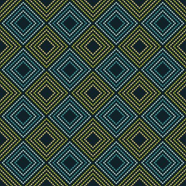 Kesintisiz geometrik desen. Rhombus doku. Doku bırakır. Tekstil rapport.