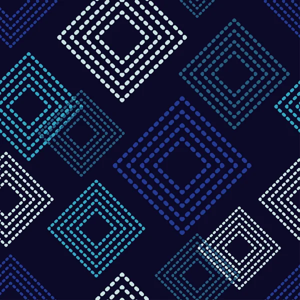 Bezproblémové Geometrický Vzor Textura Rhombus Kapky Texturu Textilní Program Rapport — Stockový vektor