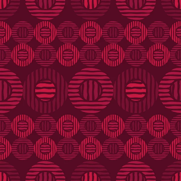 Polka Dot Seamless Pattern Геометрический Фон Красочные Шары Скриббл Текстура — стоковый вектор