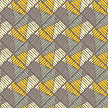 Kesintisiz geometrik desen. Çizgili ve dalgalı çizgiler doku. Tekstil rapport.